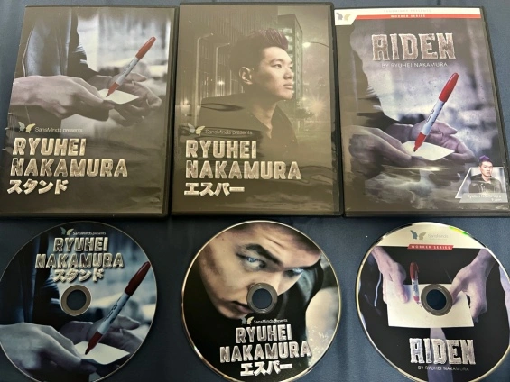 世界で発売されたマジシャンRYUHEIのマジシャン向けマジック解説DVD